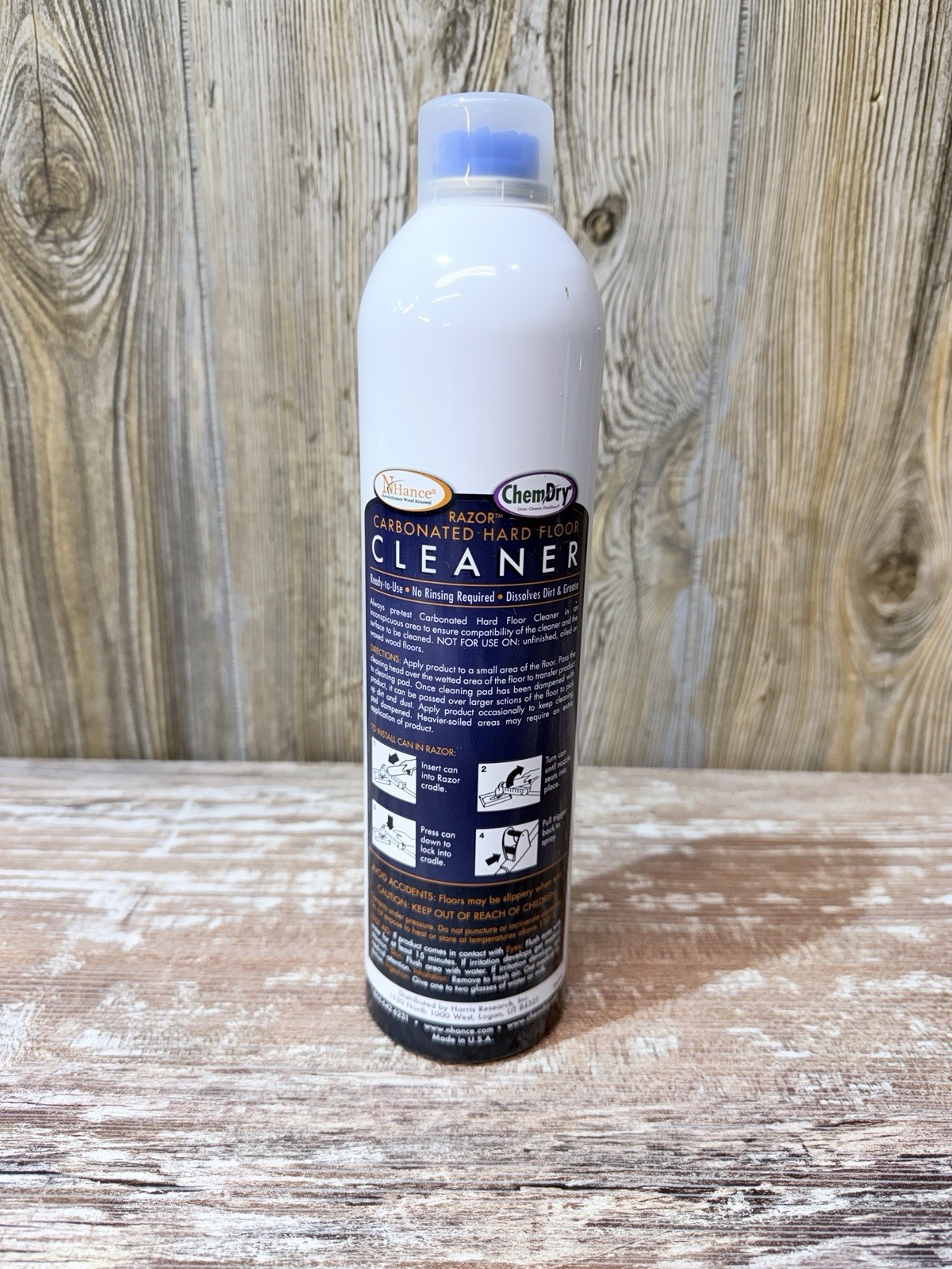 Nhance Chem Dry Carbonated Hard Floor Cleaner 20 OZ 12/02/17 Exclusively 4 Razor