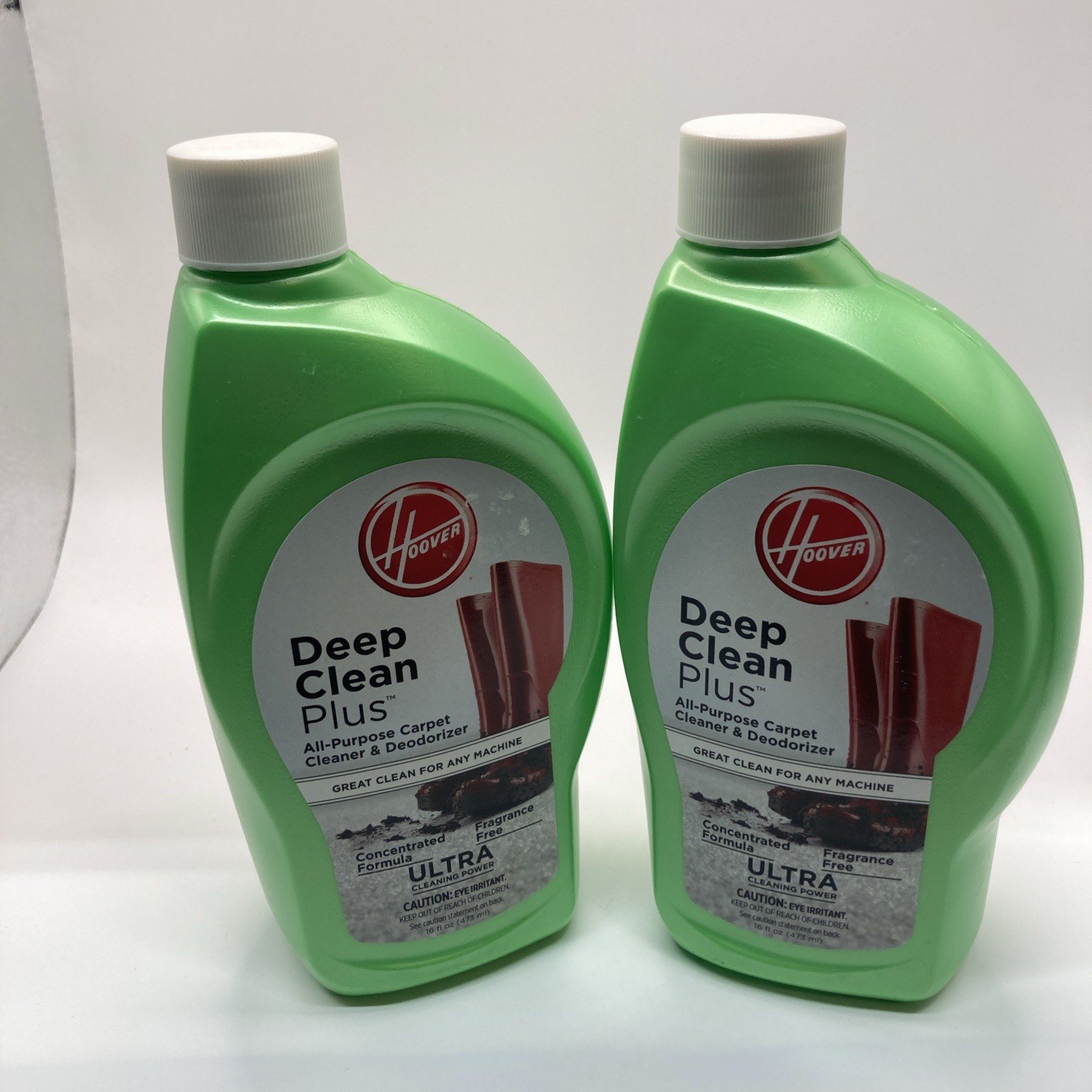2Pk Hoover Deep Clean Plus All Purpose Carpet Cleaner Concentrate Fragrance Free