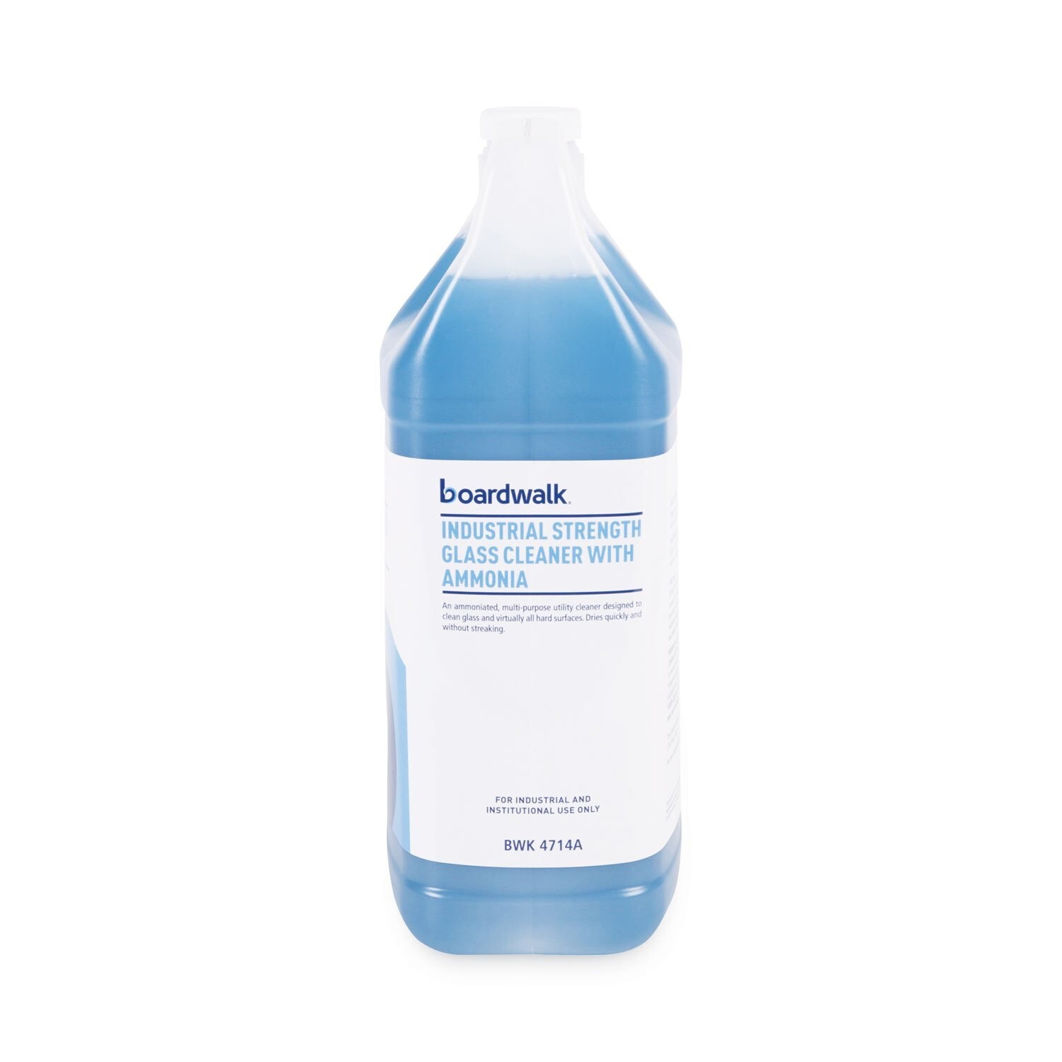(4 Pack) 1 Gallon Glaas Window Cleaner with Ammonia & Spray Bottles Options