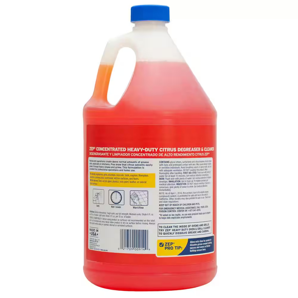 1 Gal. Heavy-Duty Citrus Degreaser (4-Pack)