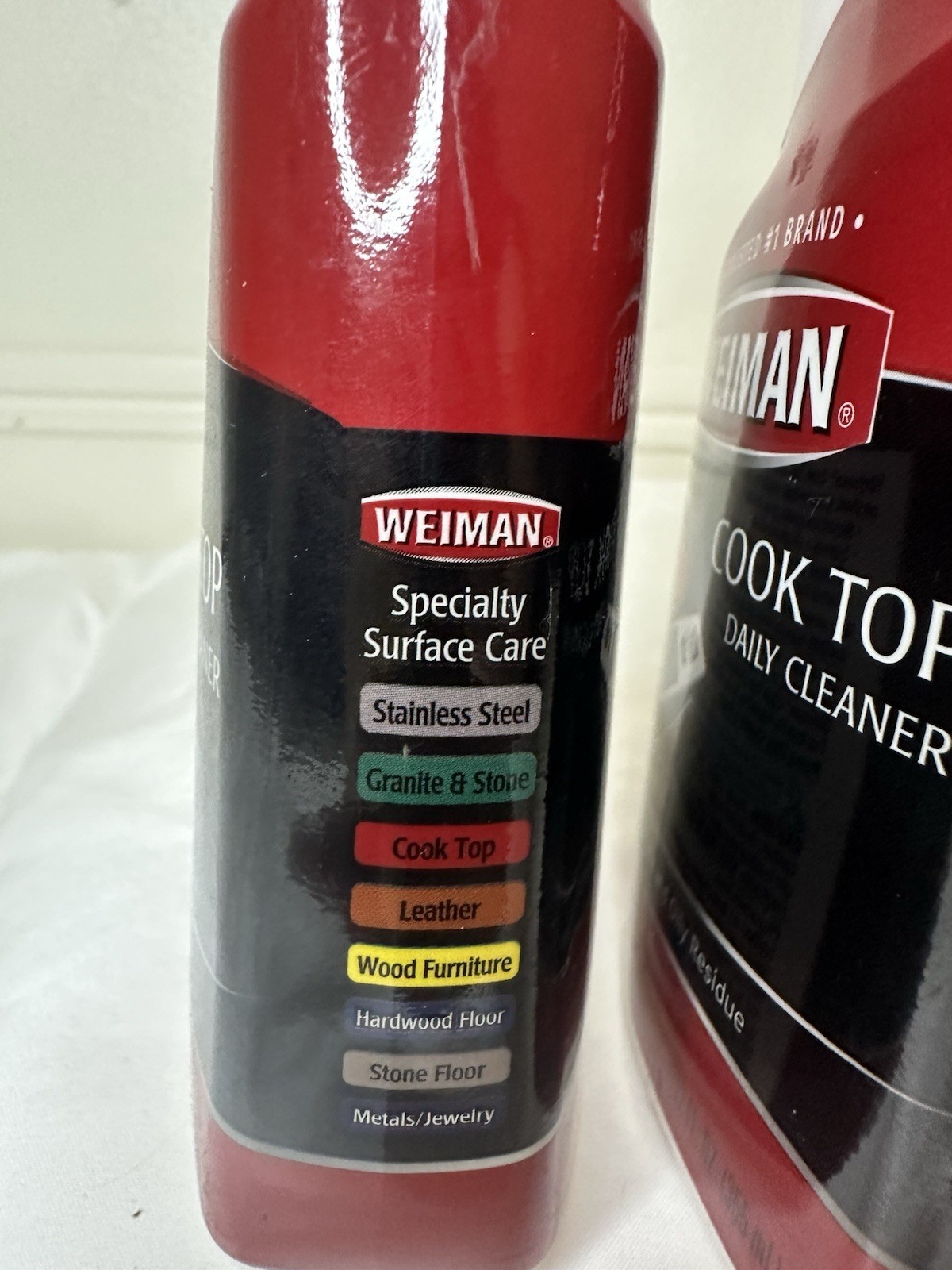 Weiman Cooktop Cleaner 2 Pack 12oz Streak Free Surface