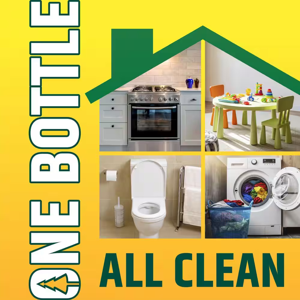 80 oz Lemon All Purpose Cleaner Multi Surface Cleaning Solution