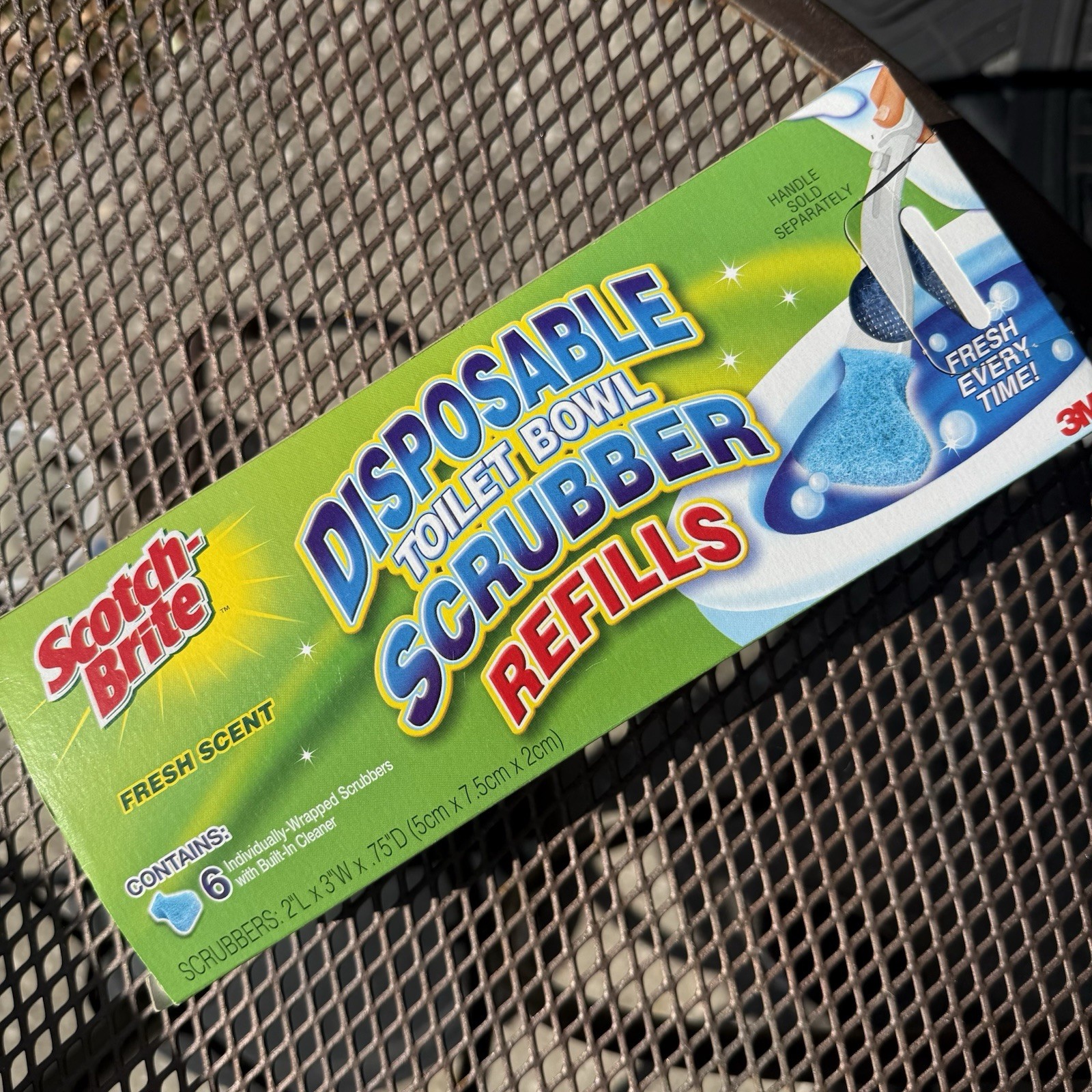 Scotch Brite 6 Disposable Scrubber Refills Toilet Cleaning System Discontinued