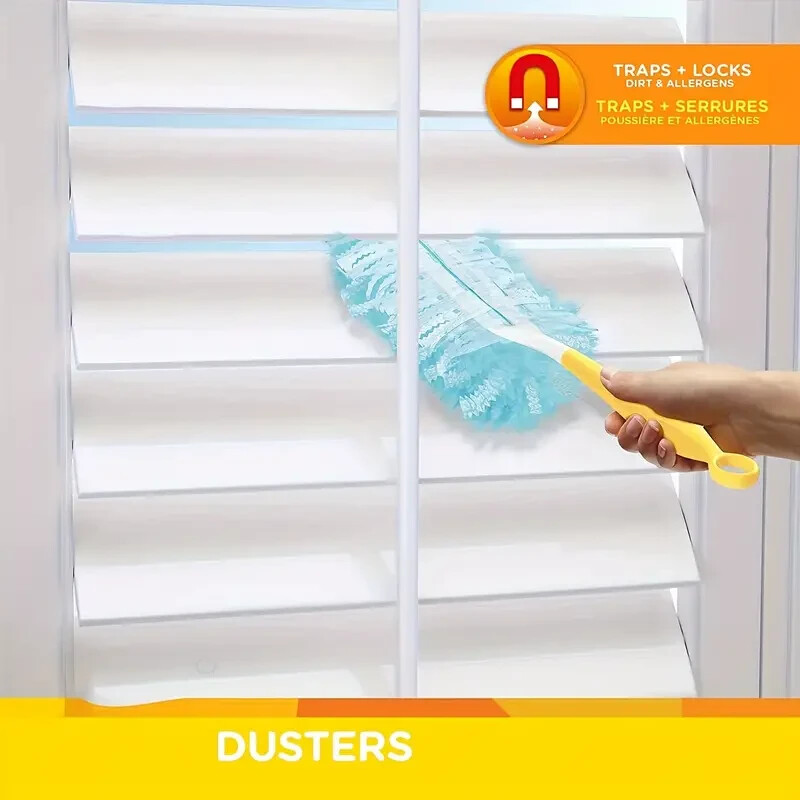1set Electrostatic Dust Duster – Handheld Multipurpose Cleaning Brush Q