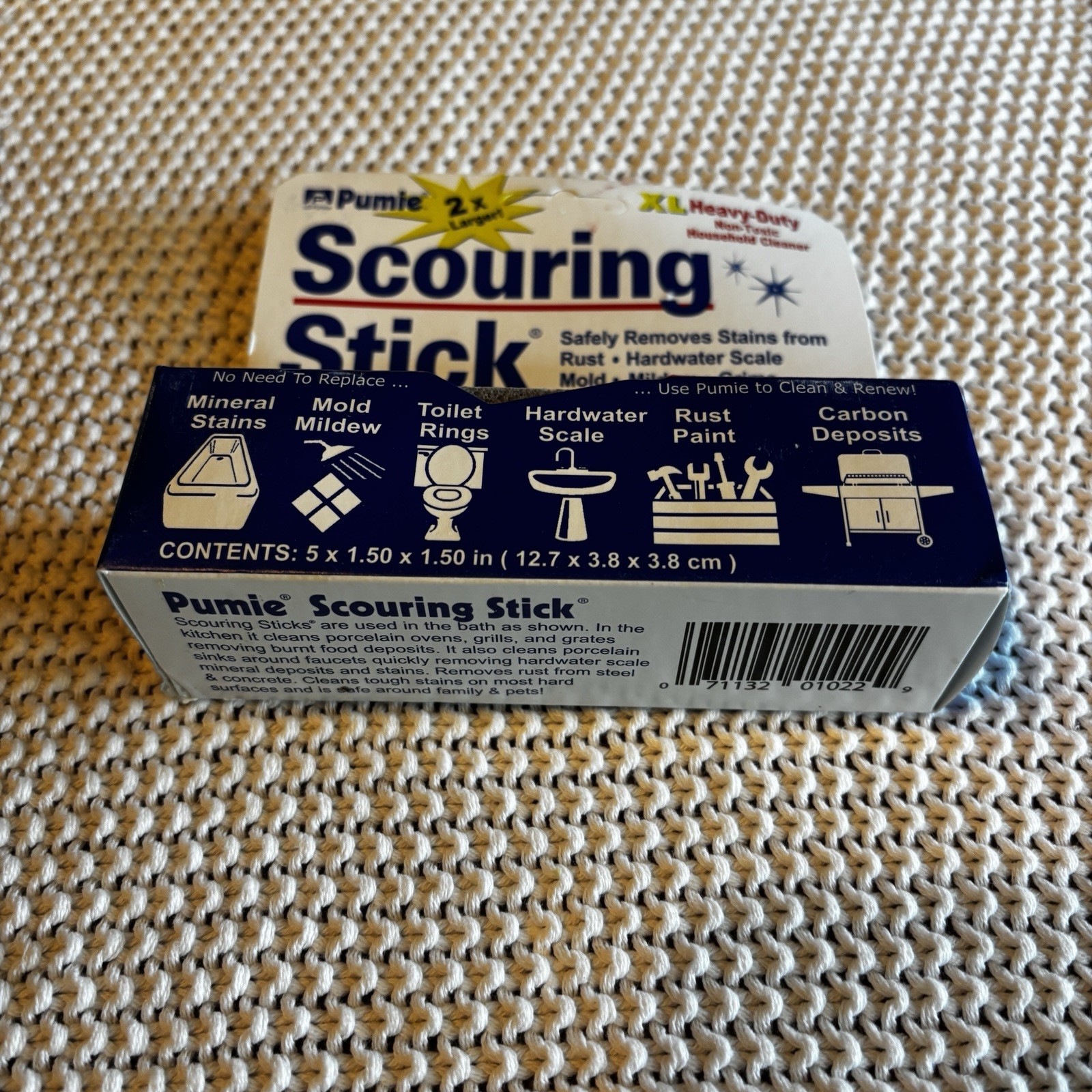 Extra Large Pumie Scouring Stick Powerful All Purpose Cleaning Tool Movie Prop