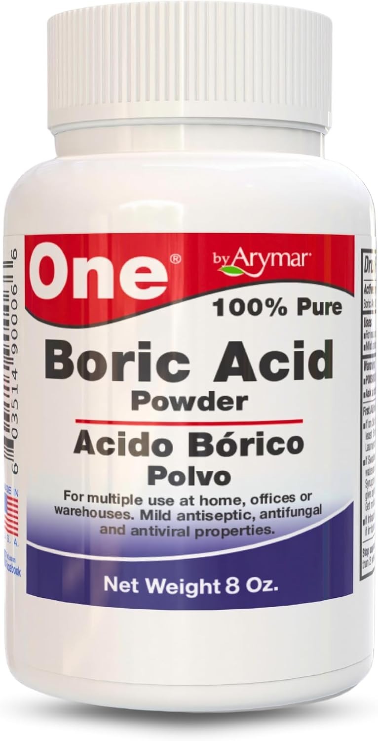 Highly Effective 8 Oz Boric Powder – Multi-Purpose Household Cleaner & Freshener