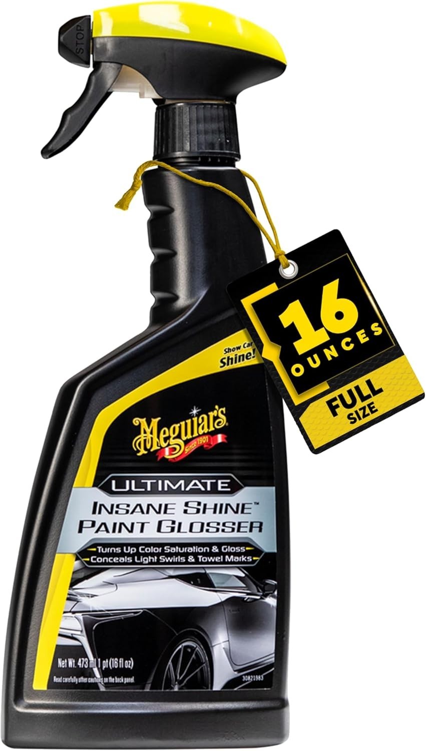 Ultimate Insane Shine Paint Glosser, Easy-to-Use Spray On and Wipe Off Produc…