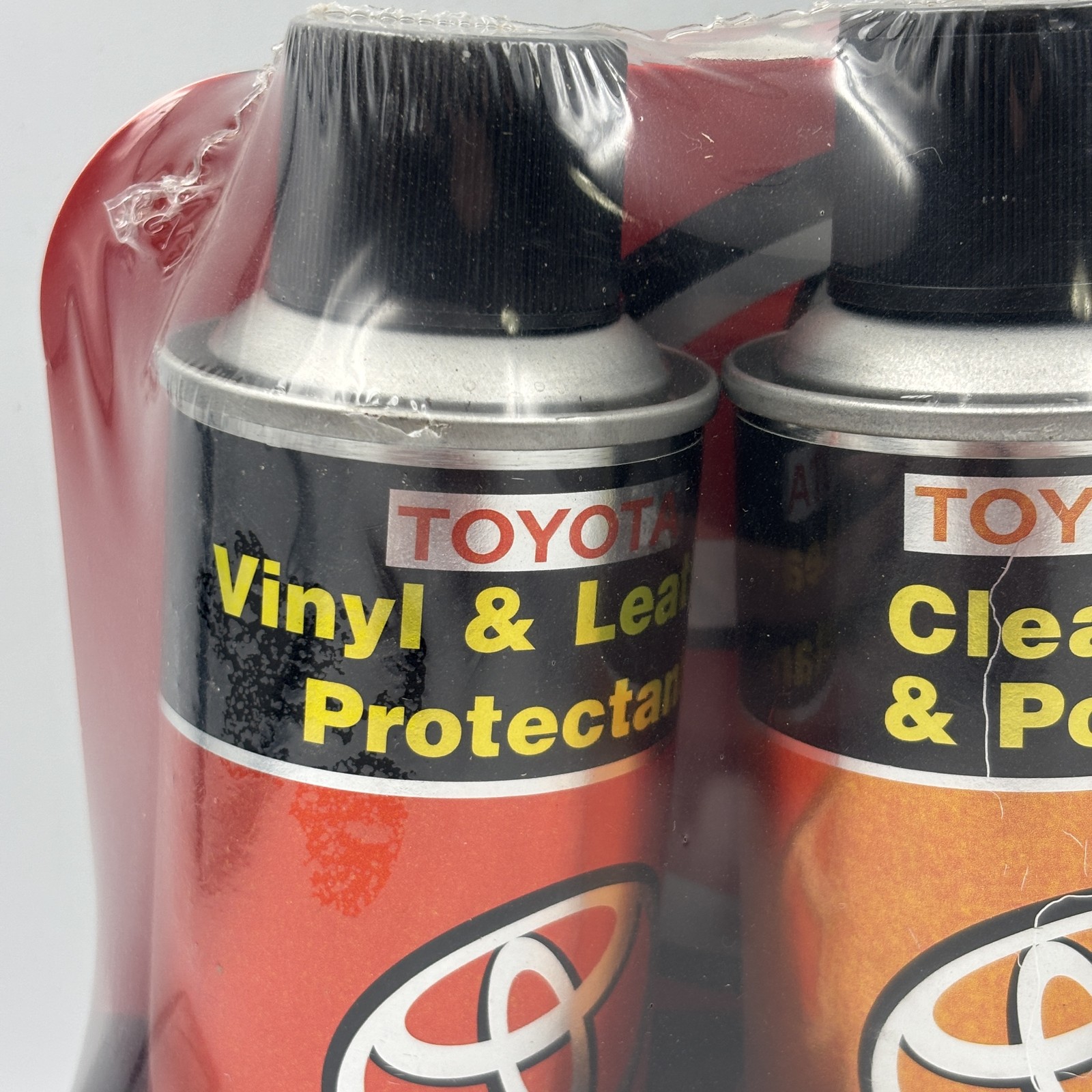 Toyota Car Care Products Kit – Vinyl, Leather, Cleaner, Polish, Fabric Spot