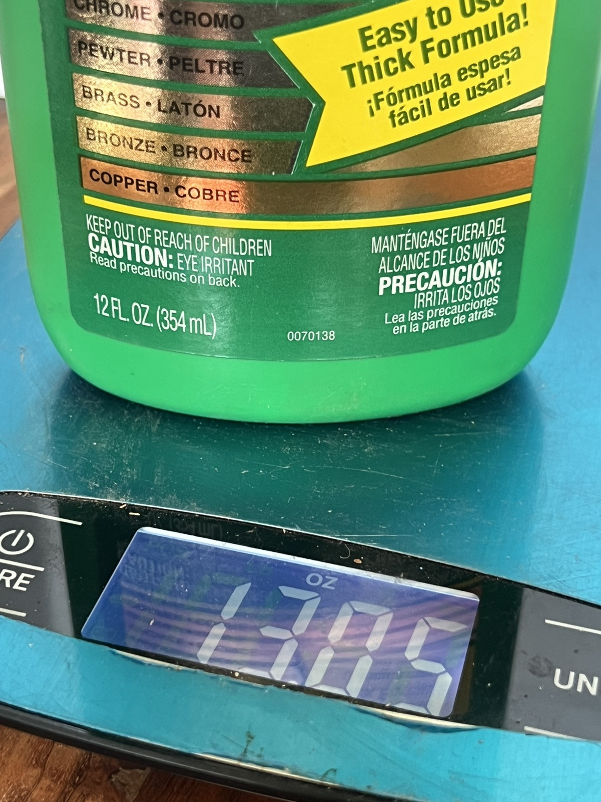 Noxon 7 Liquid Metal Polish – 12oz Discontinued 13.05 Product Weight