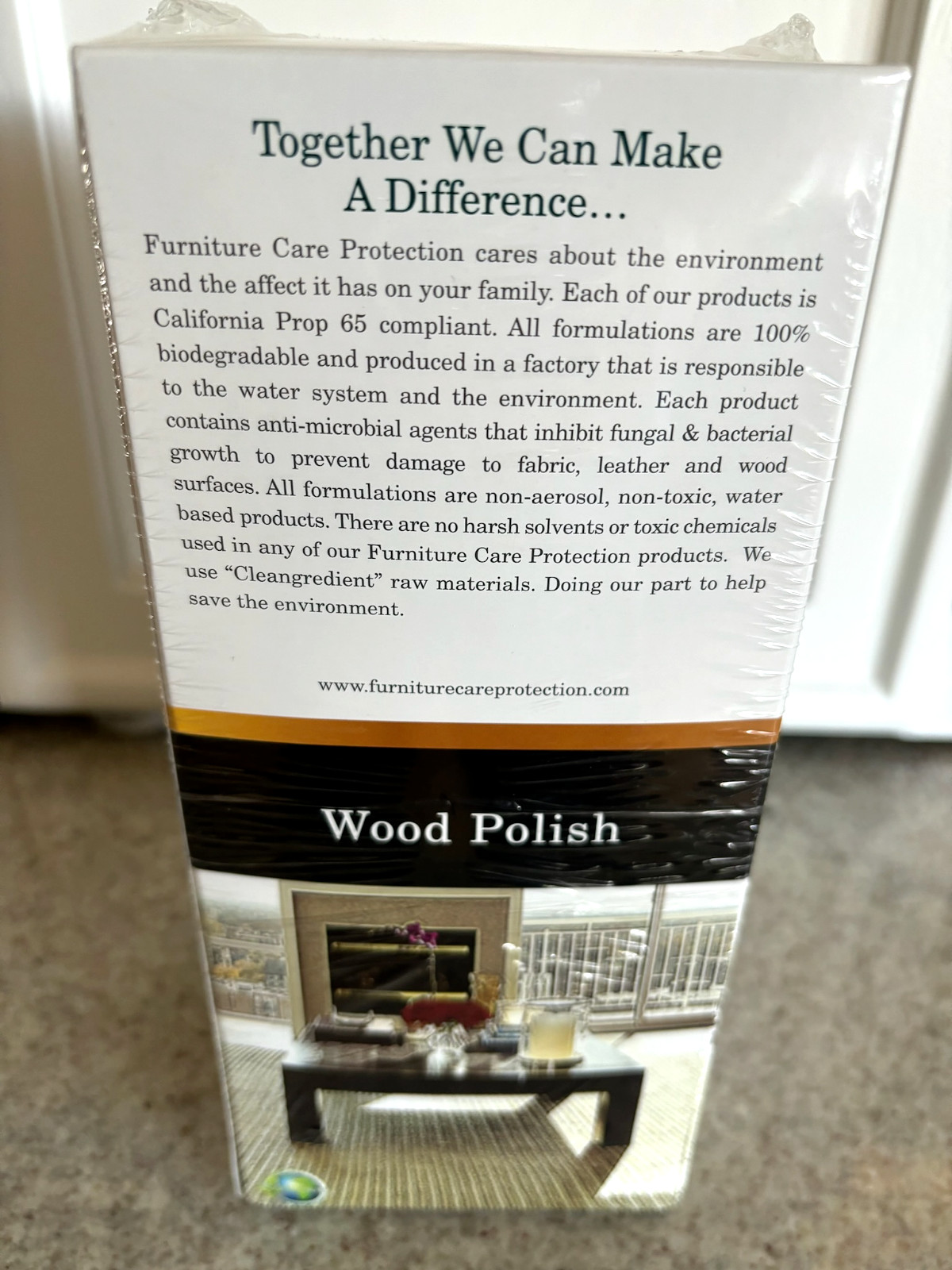 NEW FURNITURE CARE PROTECTION KIT FABRIC PROTECTOR WOOD POLISH LEATHER CLEANER