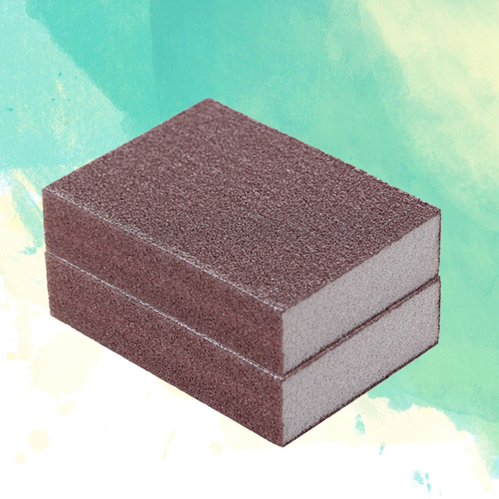 5pcs Washing Sponge Kitchen Sponge Cleaning Rust Scrubber Sanging Sponge Sponges