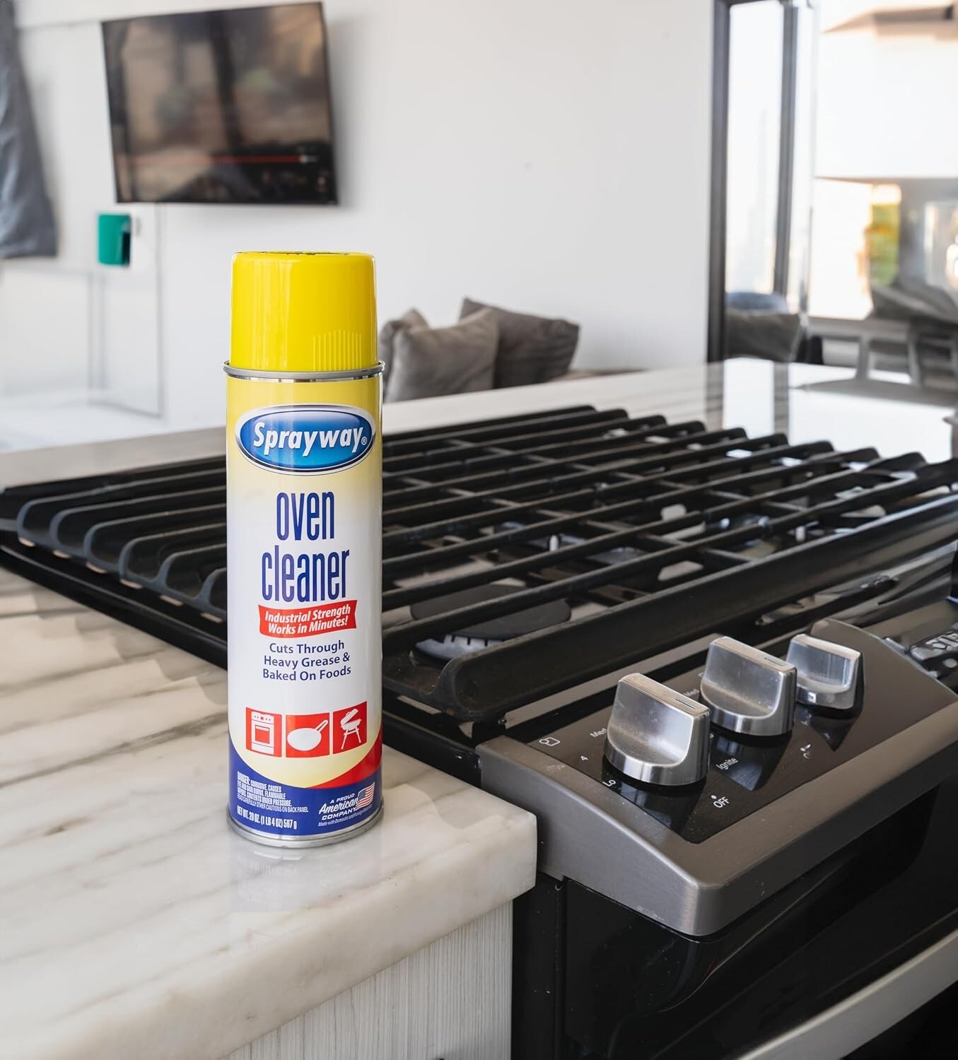 Powerful 20 Oz Heavy-Duty Oven & Grill Cleaner – Effortless Grease Removal