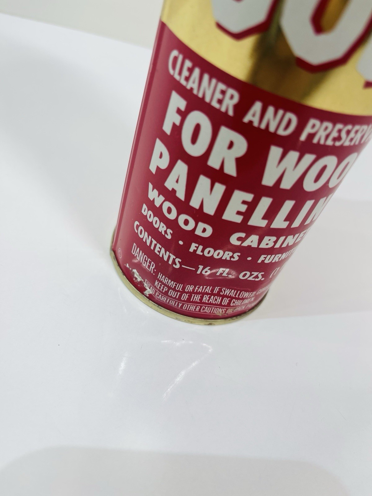 NOS Scott’s LIQUID GOLD Pourable Wood Cleaner & PRESERVATIVE Spray Prop OLD