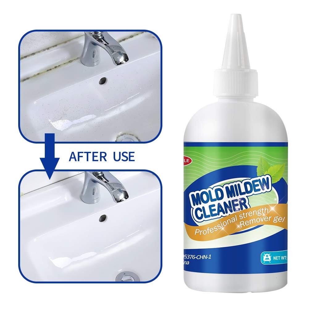 GELIVABLE Mold Mildew Cleaner Gel Household Cleaner for Wall Tiles Grout Sealant