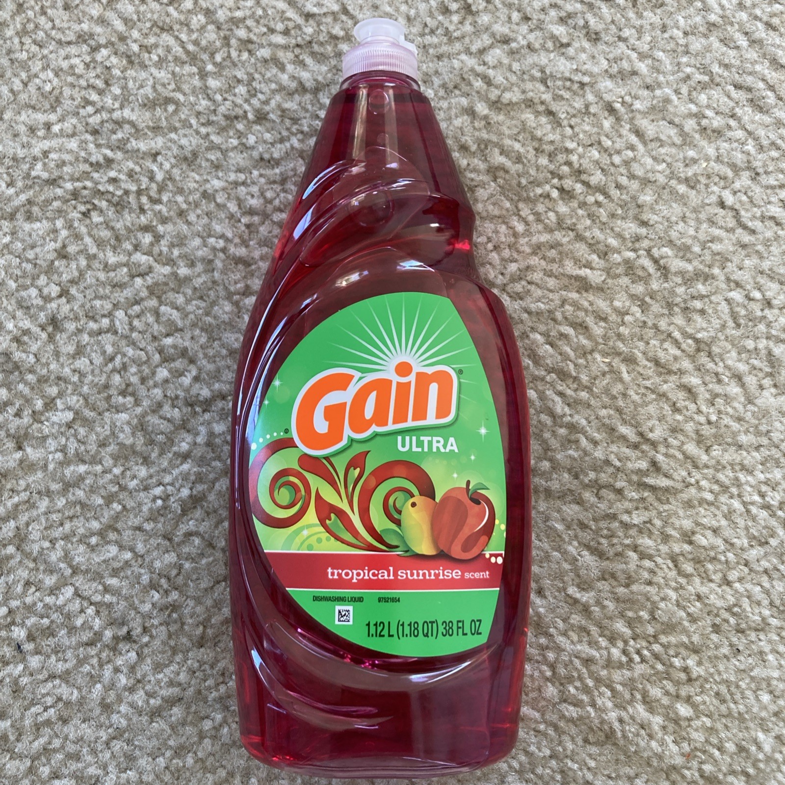 Gain Ultra Tropical Sunrise Scent Dishwashing Liquid