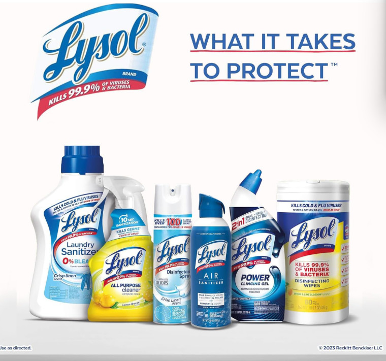 Lysol Click Gel Automatic Toilet Bowl Cleaner, Toilet Gel Stamp, Toilet Freshene