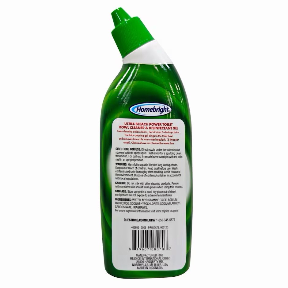 Homebright Ultra Bleach Toilet Bowl Cleaner, 1-ct.
