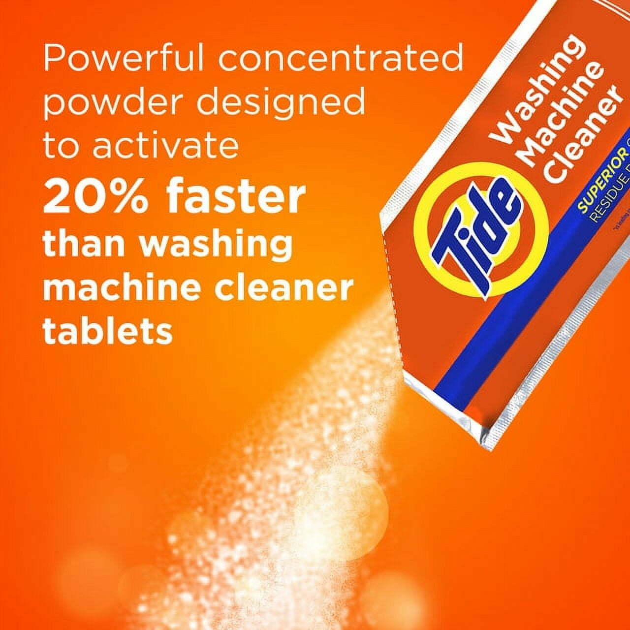 Tide Washing Machine Cleaner, 4 Pack