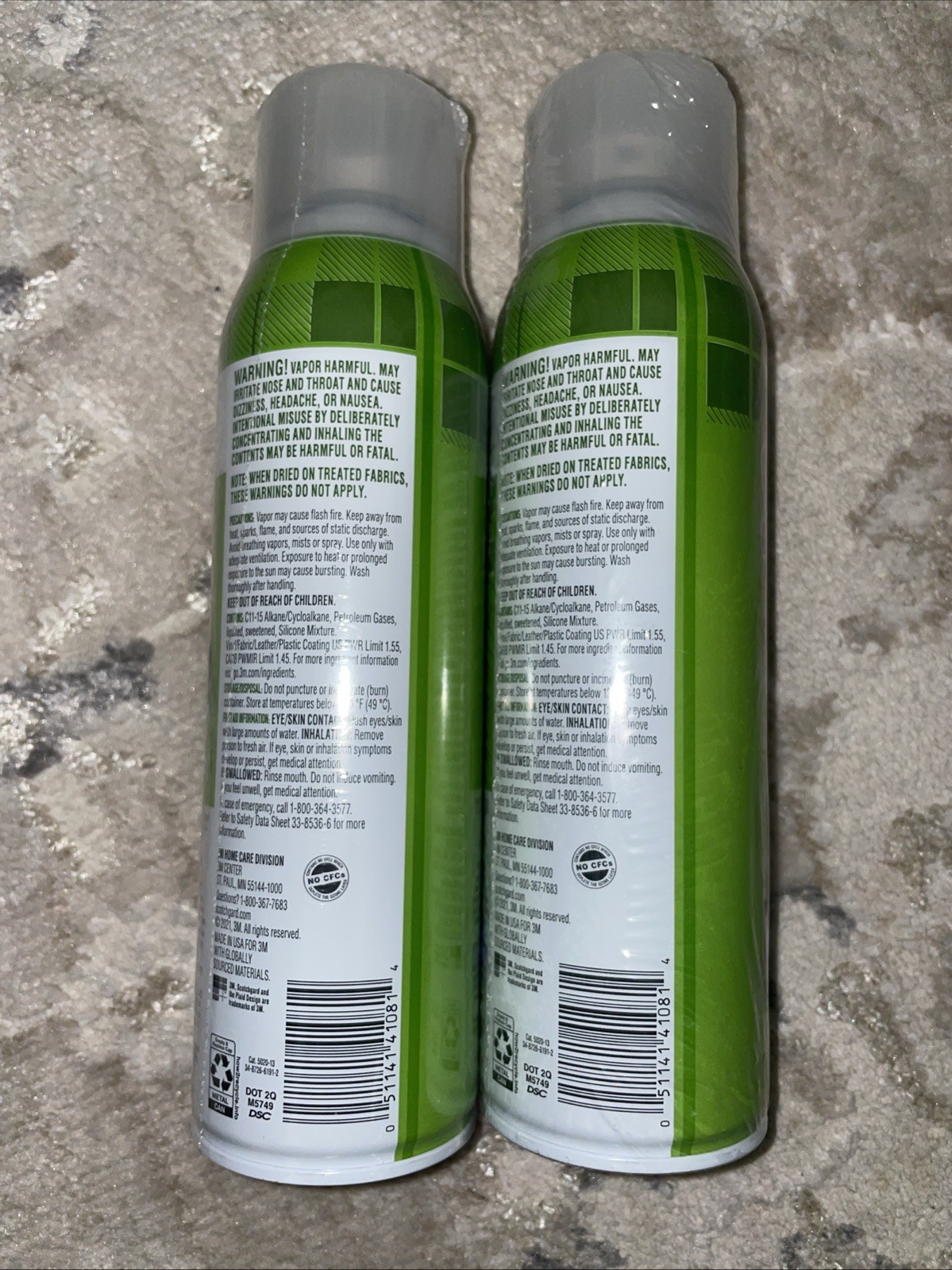 (2-Pack) 3M Scotchgard Fabric Leather Boat HEAVY DUTY OUTDOOR WATER SHIELD 13oz