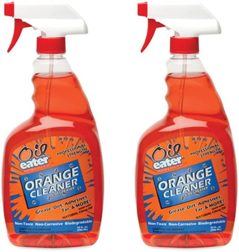 ORANGE Premium Cleaner and Degreaser – 32Oz – for Grease, Tar, Adhesive, Dirt –