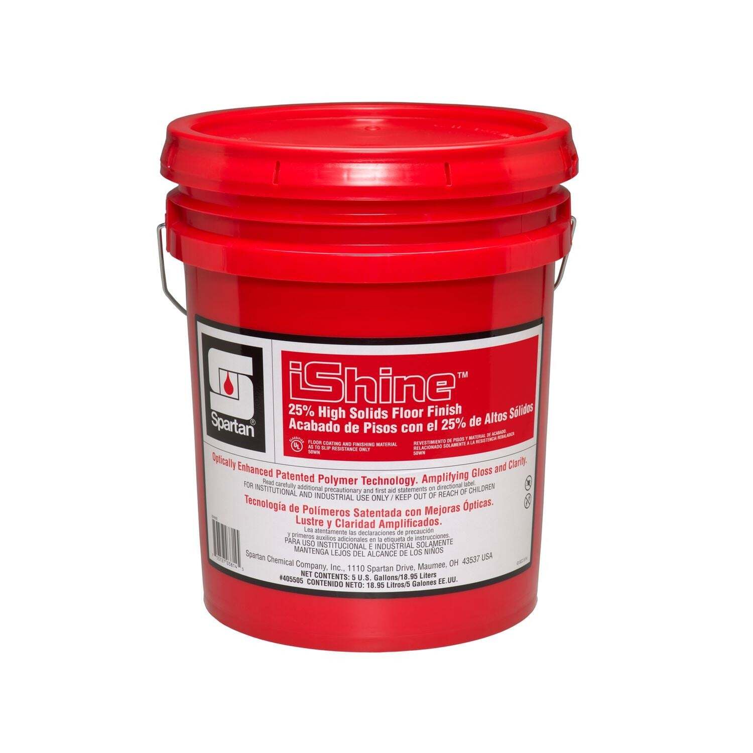 Spartan ISHINE Floor Finish – 5 Gal. Pail