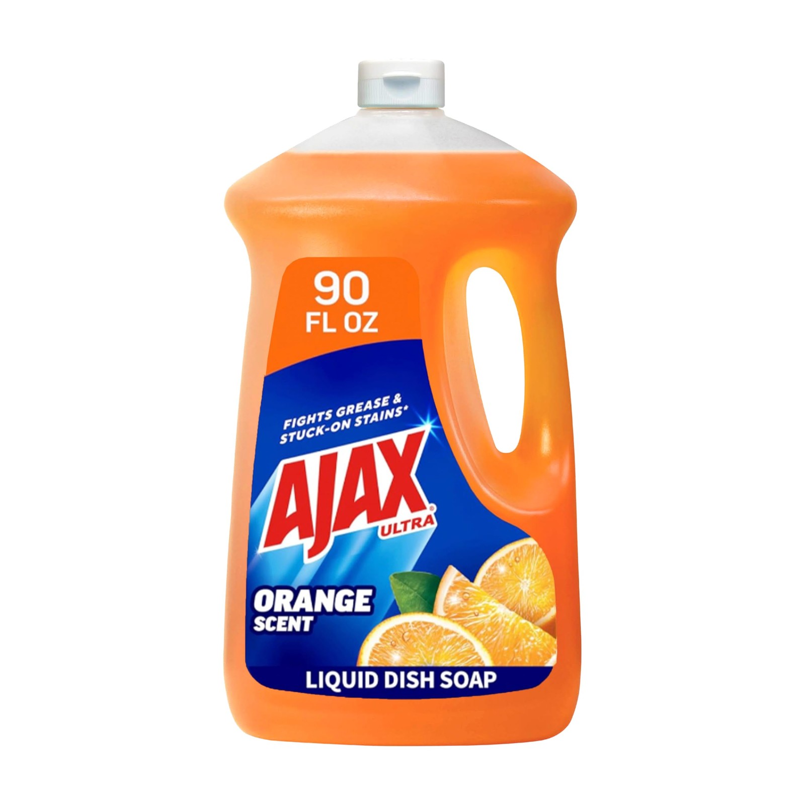 Ajax Ultra Triple Action Liquid Dish Soap Orange Scent 90 fl oz Bottle