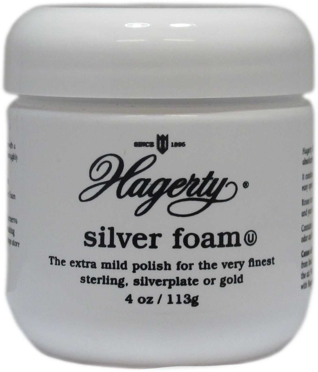 Hagerty Silver and Gold Polishing Foam 4 Oz. Jar 4 Ounce (Pack of 1)