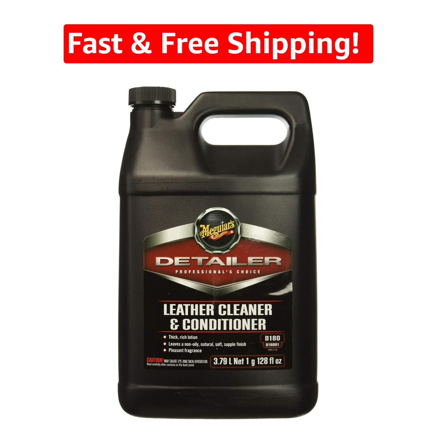 Meguiar’s 1 Gallon Leather Cleaner & Conditioner – Professional Automotive Care