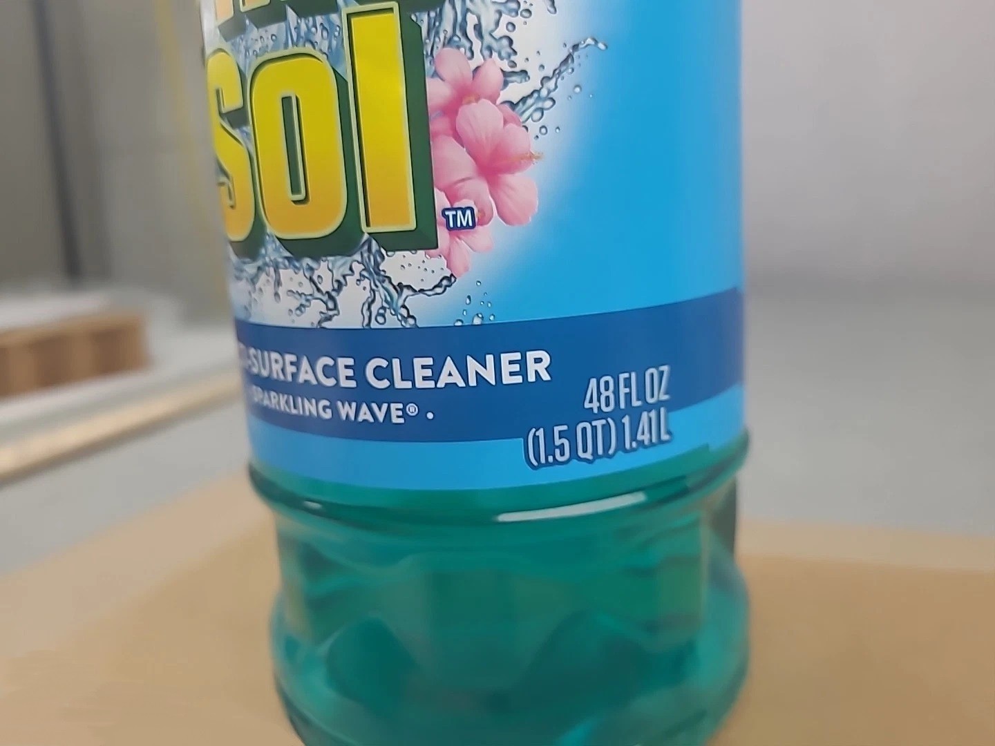 Pine-Sol Multiple Surface Cleaner 4X Cleaning Action Sparkly Wave Scent – 48 Oz.