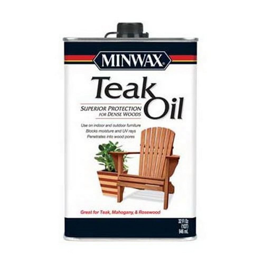 Minwax 67100 Teak Oil Quart, Quart