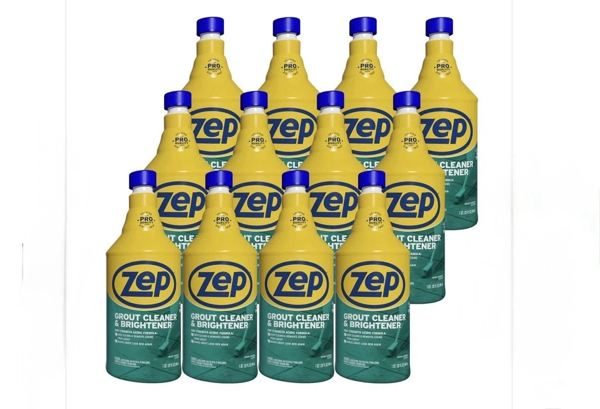 Zep Grout Cleaner and Brightener – 32 oz (Case of 12) ZU104632