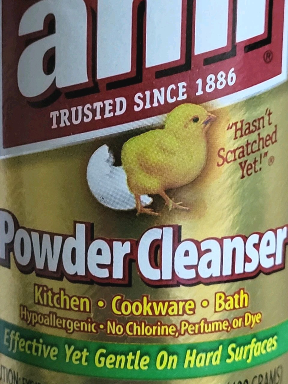 Bon Ami Powder Cleanser Cookware Grill Kitchen Bath Surfaces USA 14 oz NOS