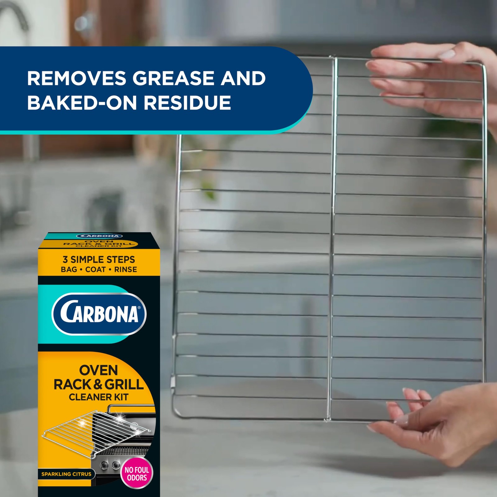 Oven Rack & Grill Cleaner | Eliminates Thick Grease & Build-Up | Griddle & BB…