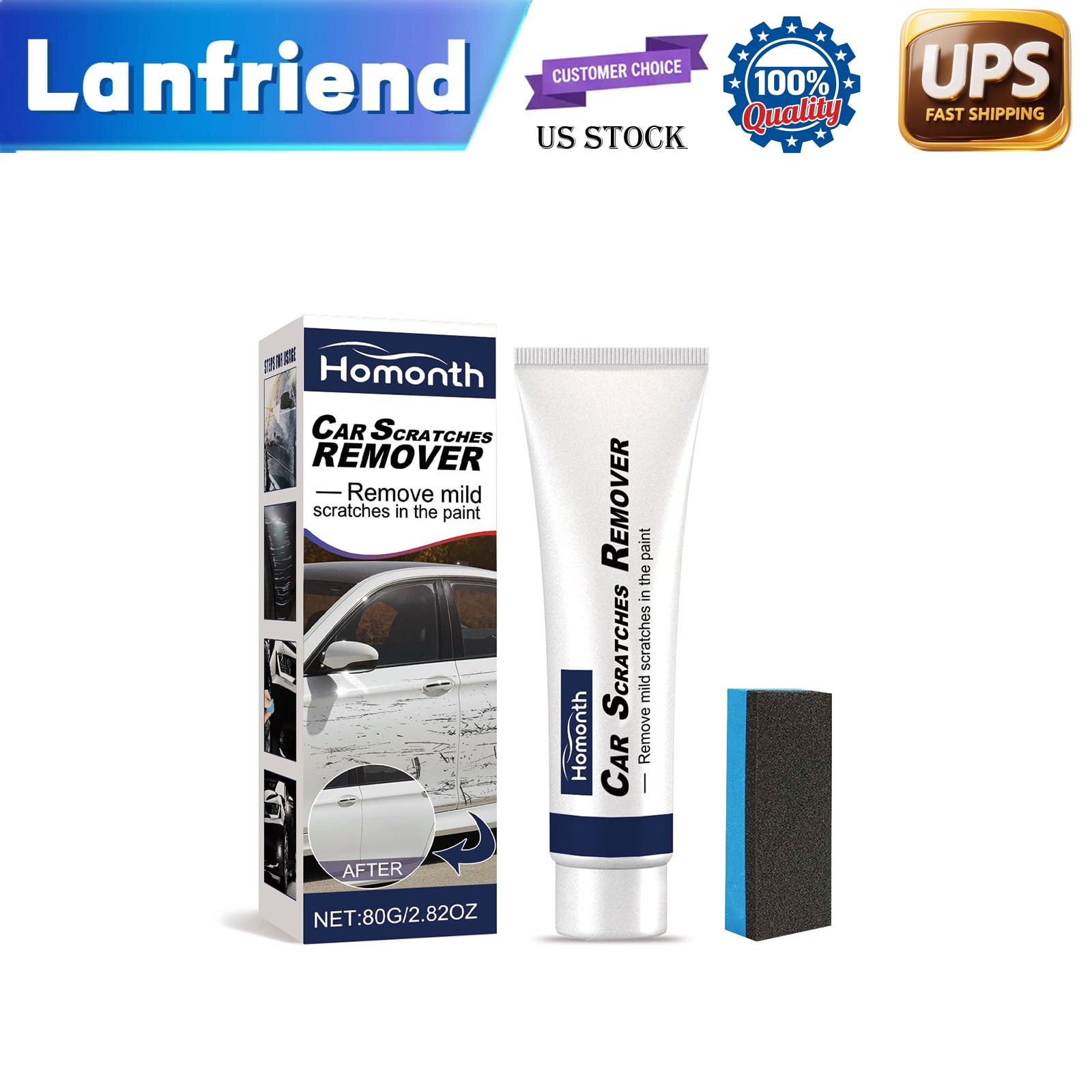 Automotive Removing Marks Agent – Scratch Care Abrasive Paint Shining 🧼