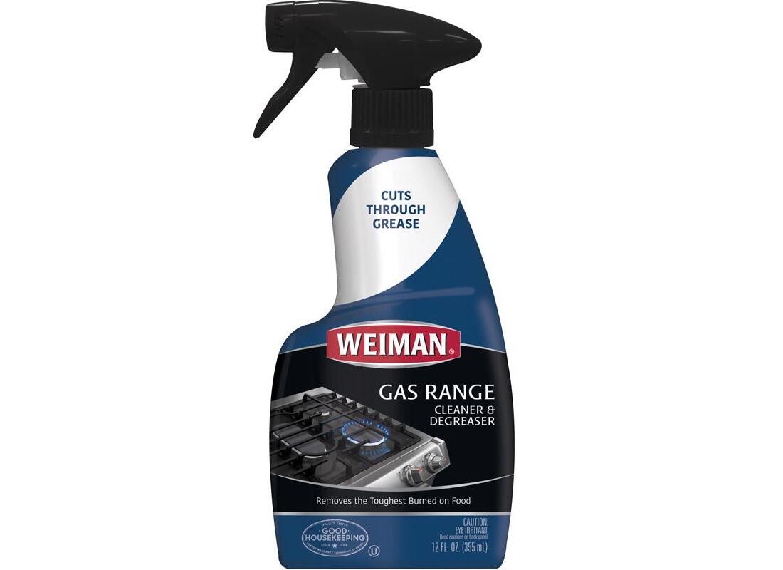 WEIMAN PRODUCTS LLC 79 Gas Range Cleaner, 12 oz, Liquid, Citrus, Clear