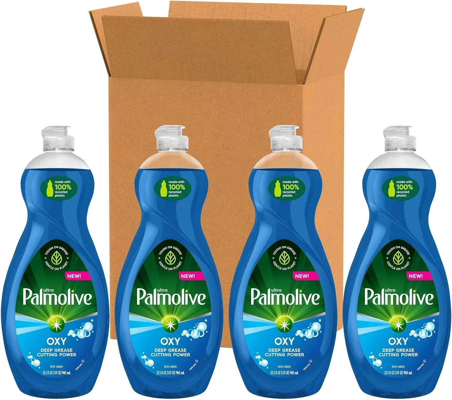Share Palmolive Ultra Dish Soap Oxy Power Degreaser, 32.5 oz – 4 Pack