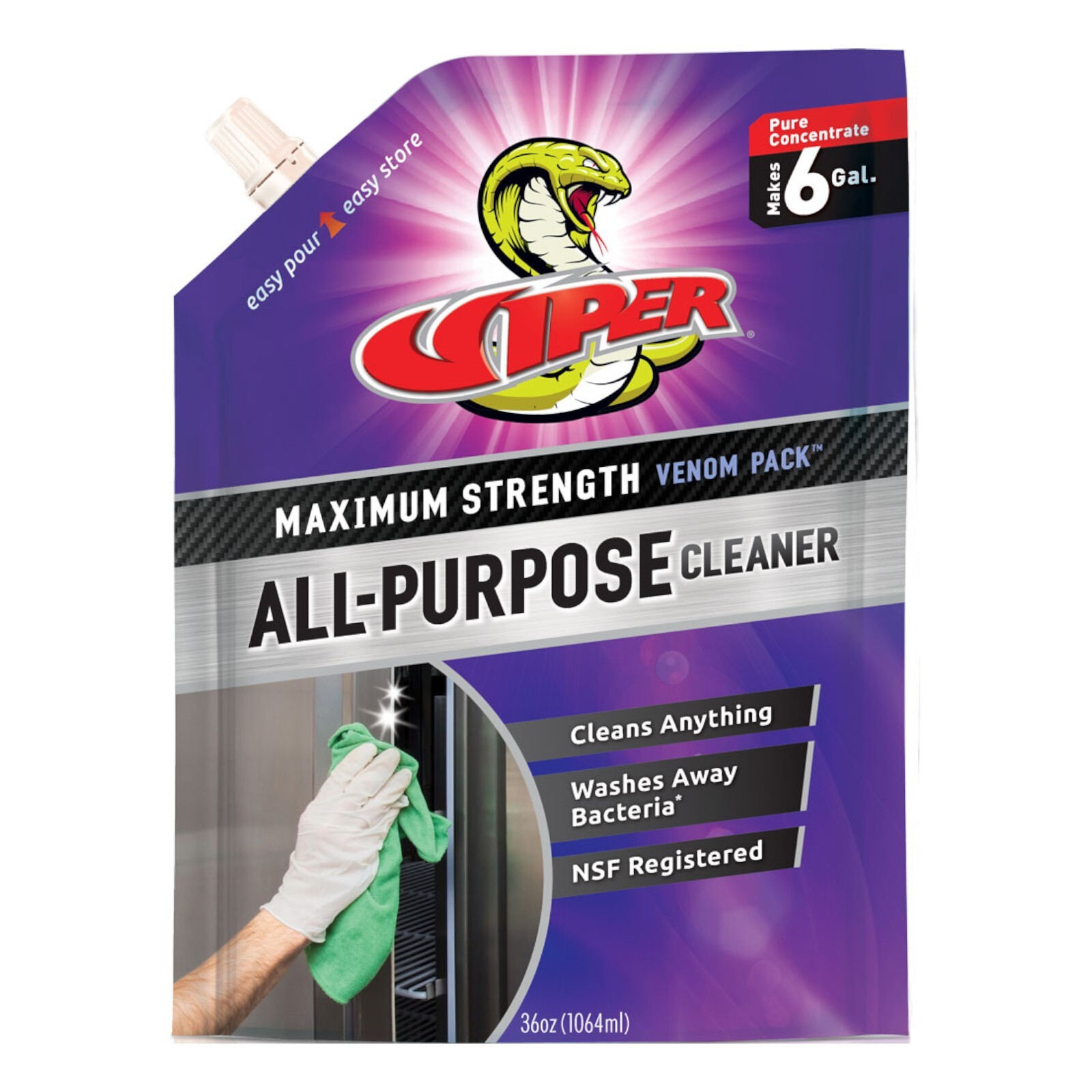 Refrigeration Technologies Venom Pack Non-Toxic All-Purpose Cleaner Pure