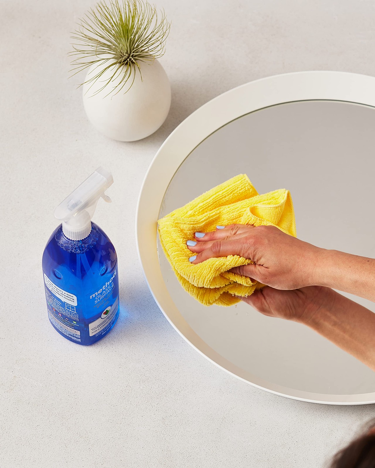 Method Glass Cleaner + Surface Cleaner, Mint, 28 Ounce, 4 Pack, Packaging May