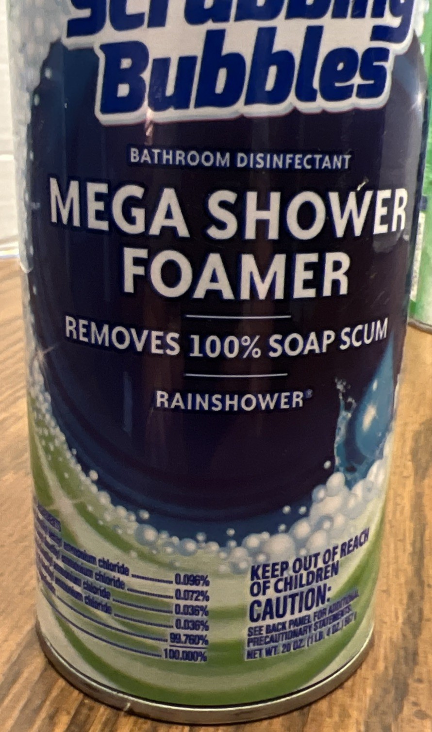 Scrubbing Bubbles Mega Shower Foamer Cleaner 20 oz EACH Rainshower LOT OF 3