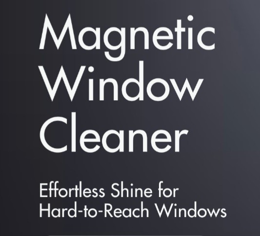 Tyroler Bright Tools The Glider D-2 Magnetic Window Cleaner for Double Glazed…