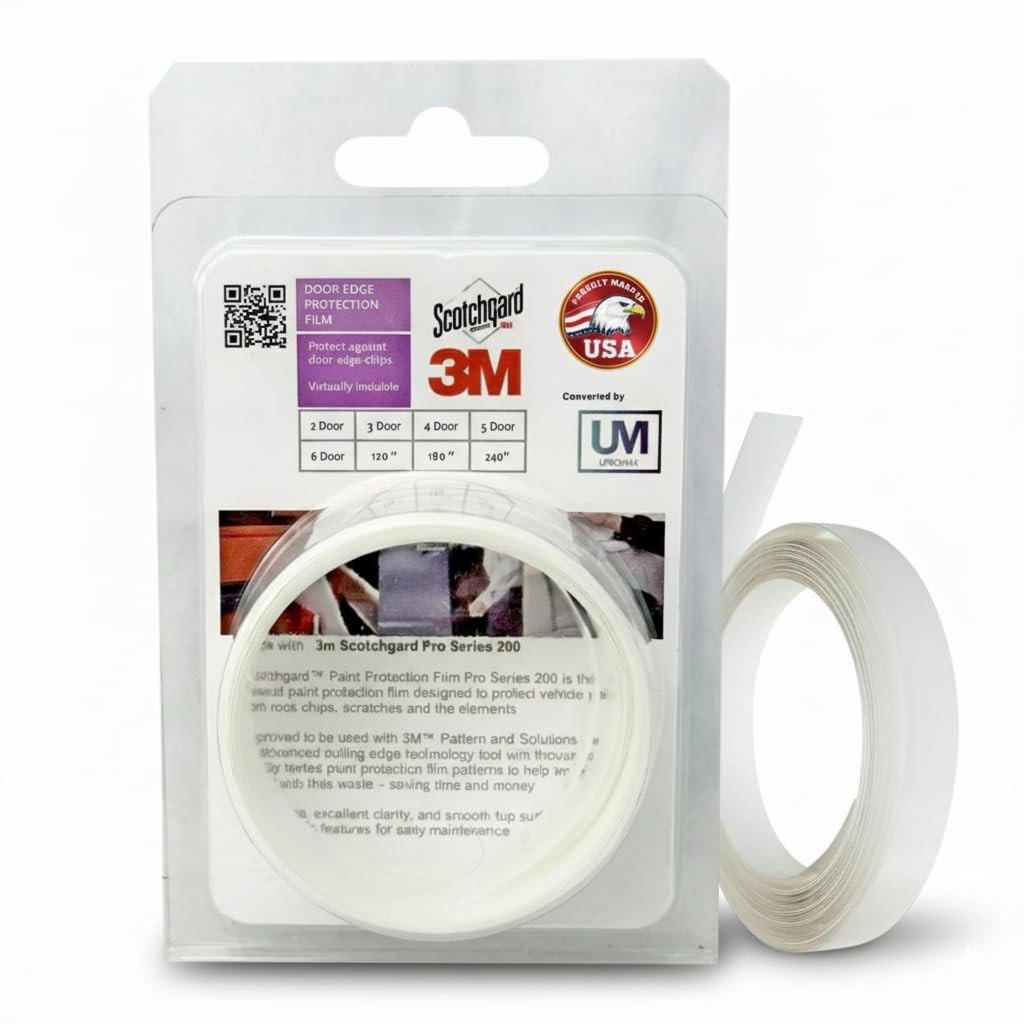 3M Door Edge Paint Protection Film 8mil Precut Strips for Cars SUVs