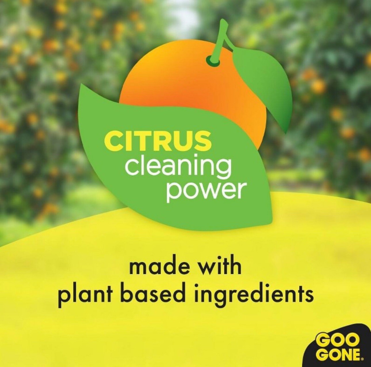 GOO GONE Original ADHESIVE Glue Gum Remover – Fresh Citrus & Surface Safe 12Oz