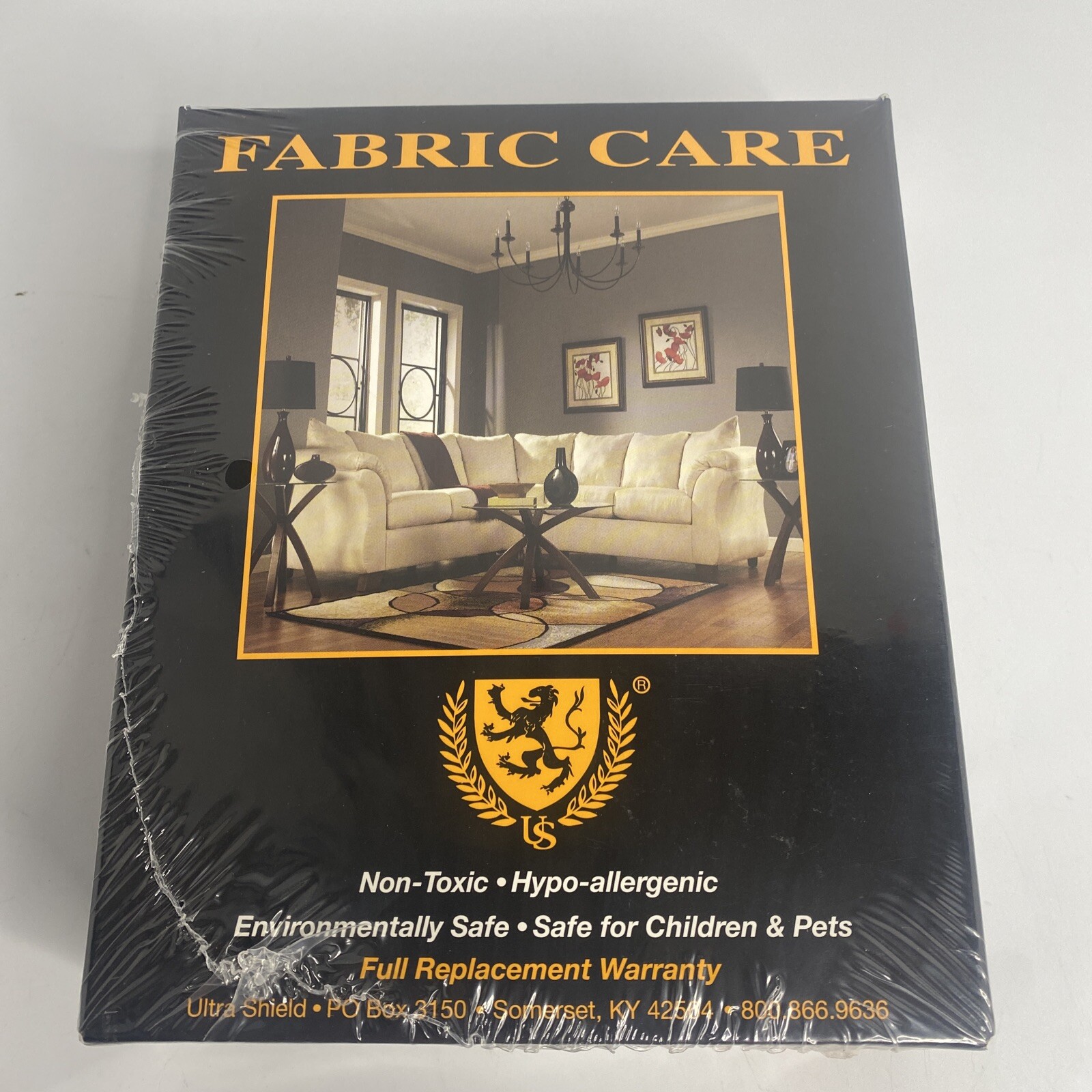 Ultra Shield Fabric Care Hypoallergenic Furniture Fabric Cleaner/Protector Kit