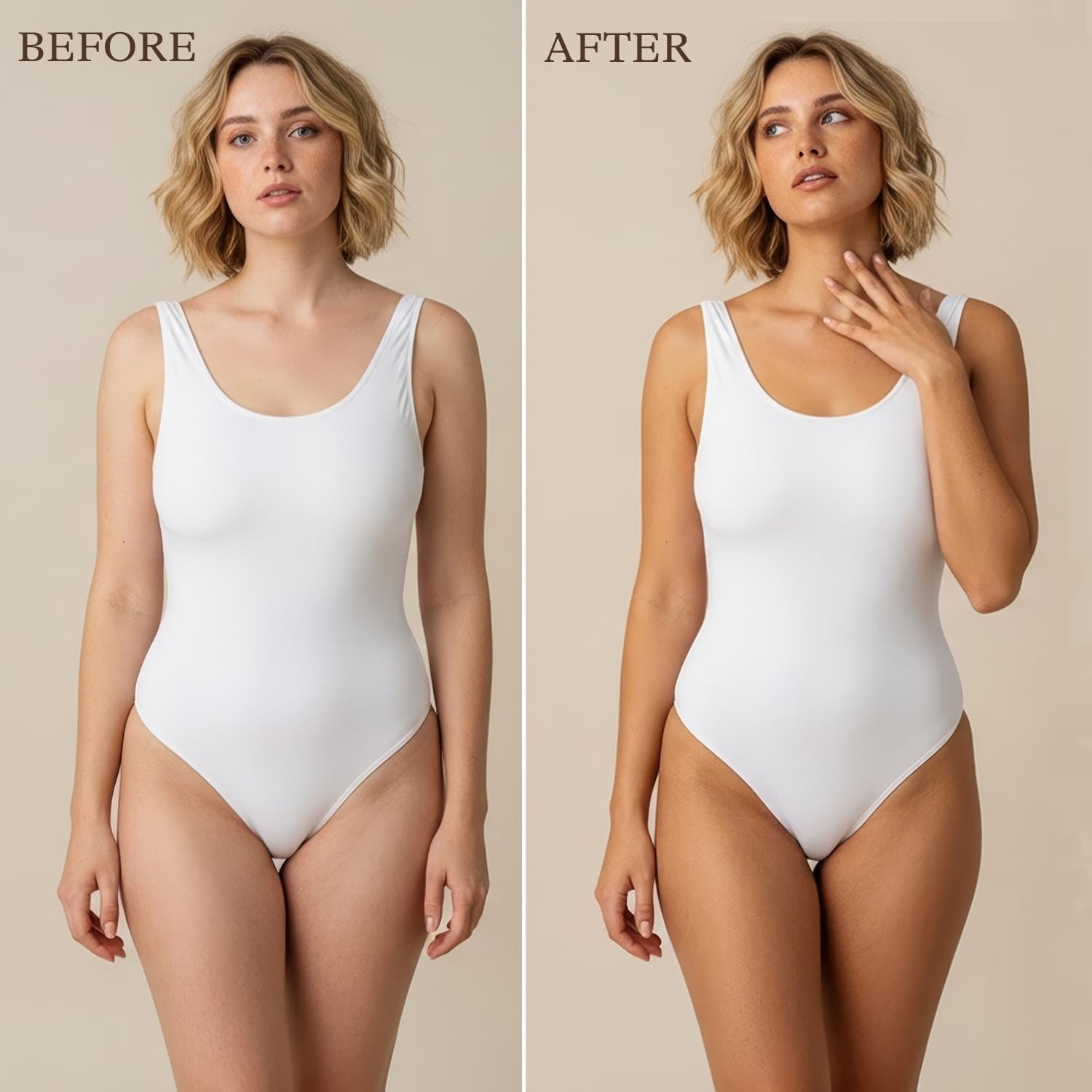 Self Tanner Face & Body – With Organic Aloe Vera & Shea Butter, Sunless Tannin