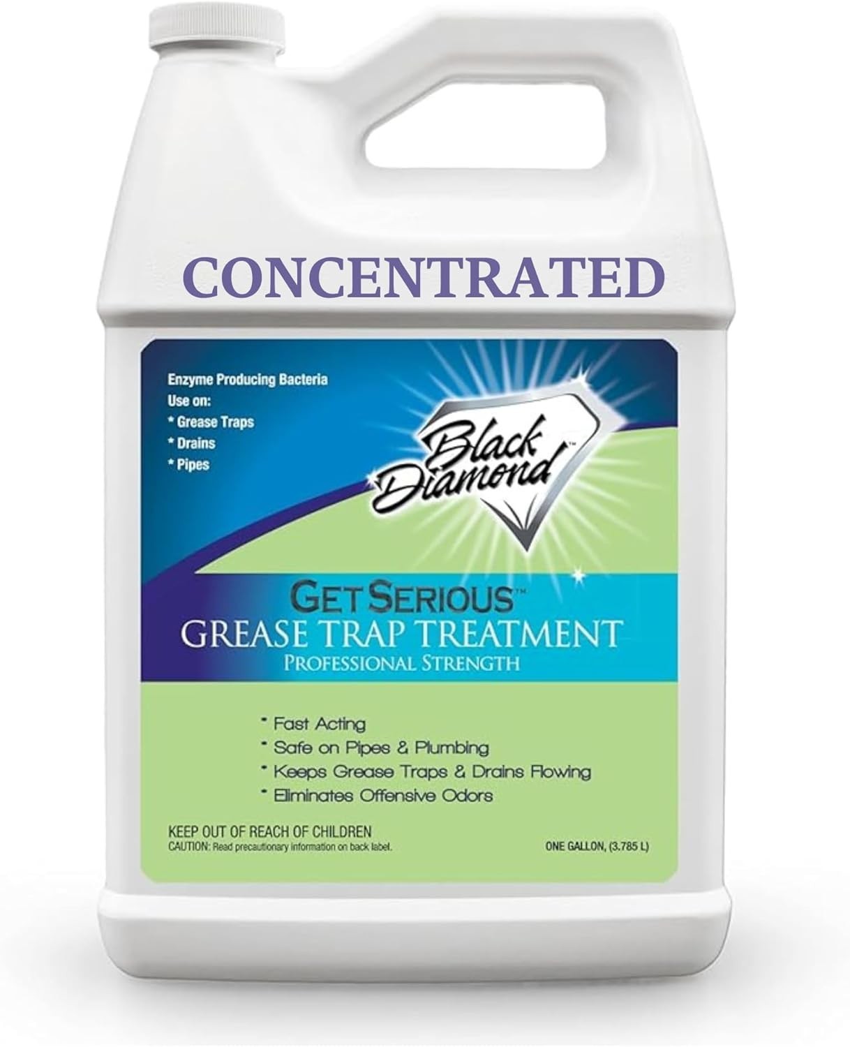 Grease Trap Enzyme Drain Cleaner Odor Control Commercial Grade Treatment
