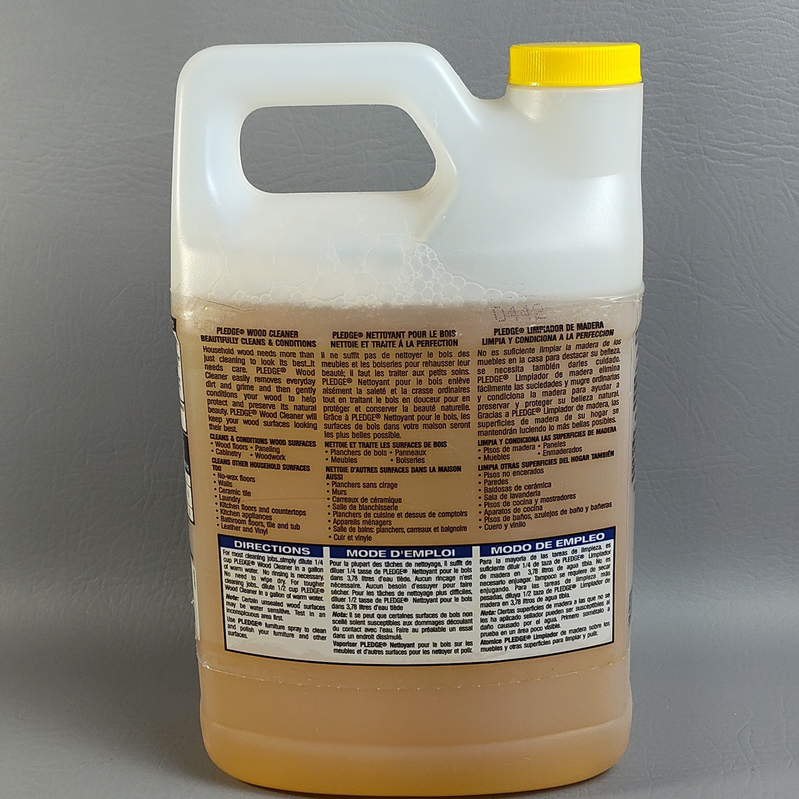 Vintage Pledge Commercial Line Wood Floor Cleaner Concentrate 64 oz. 1998 RARE
