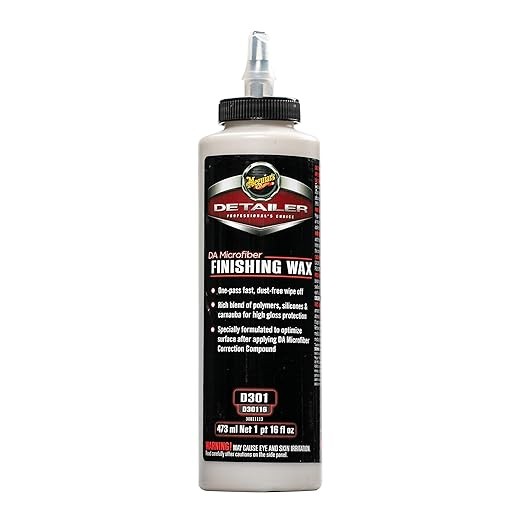 Professional DA Microfiber Finishing Wax Size: 16 OzStyle: Finishing Compound