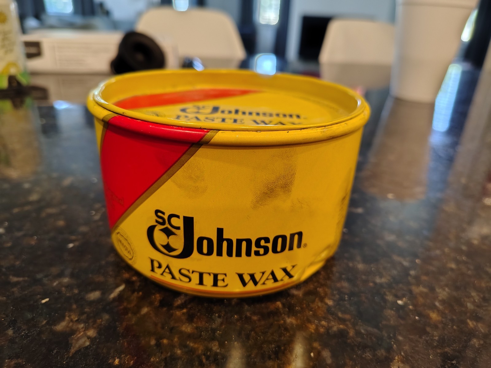 SC Johnson Paste Wax 16 Oz Used