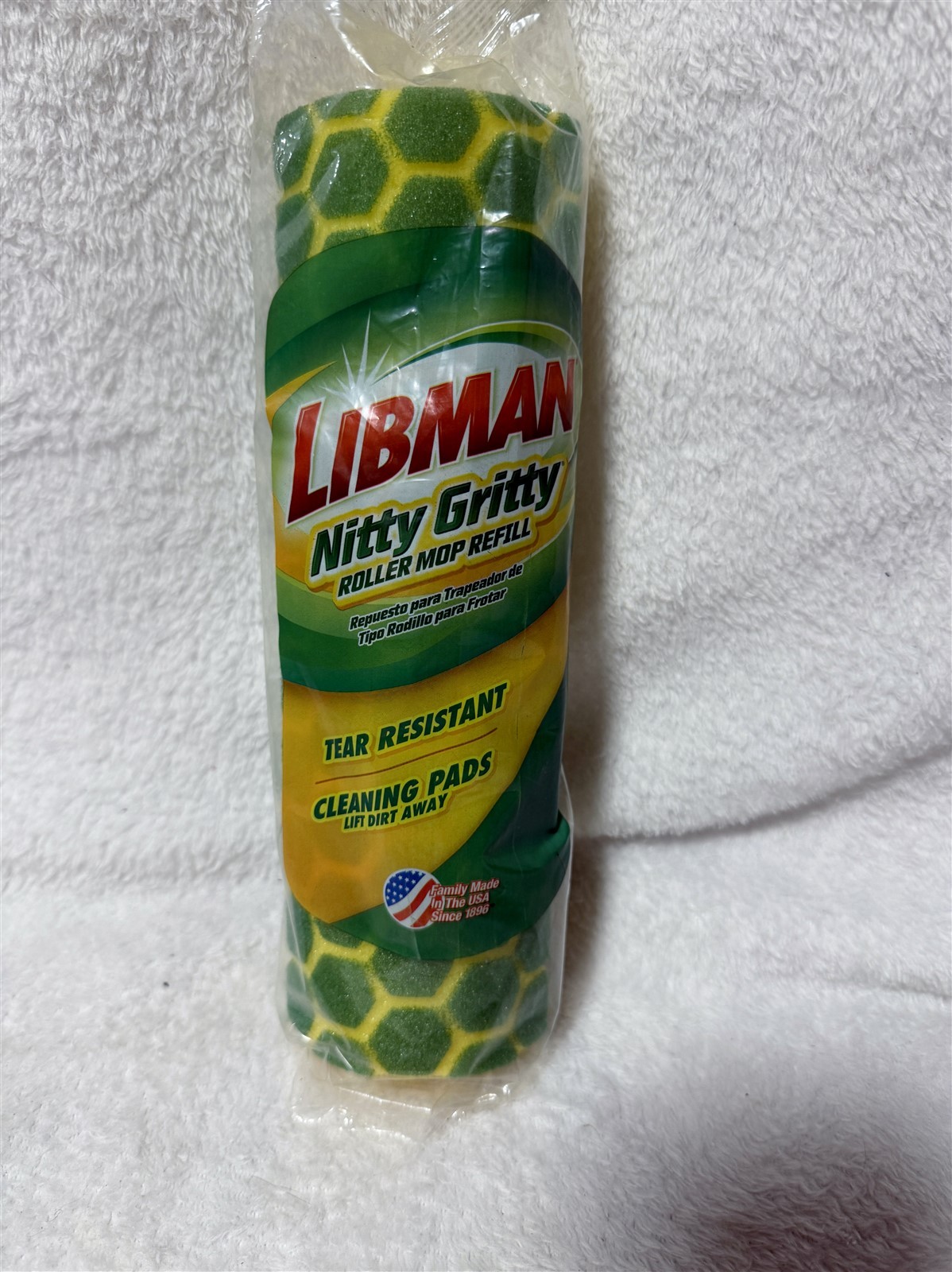 LIBMAN NITTY GRITTY ROLLER MOP REFILL MOP HEAD