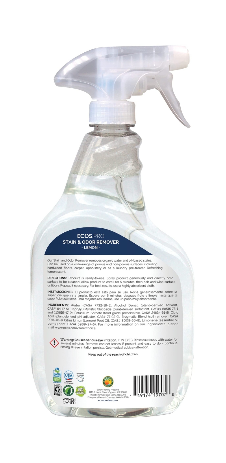ECOS PRO PL9707/6 Stain and Odor Remover (Pack of 6)